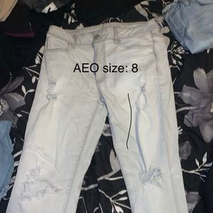 AEO skinny jeans